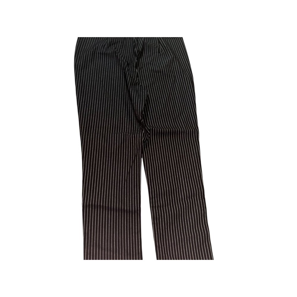 NWT Who What Wear Cropped High Rise Stretch Striped Pants Size 14 27"
